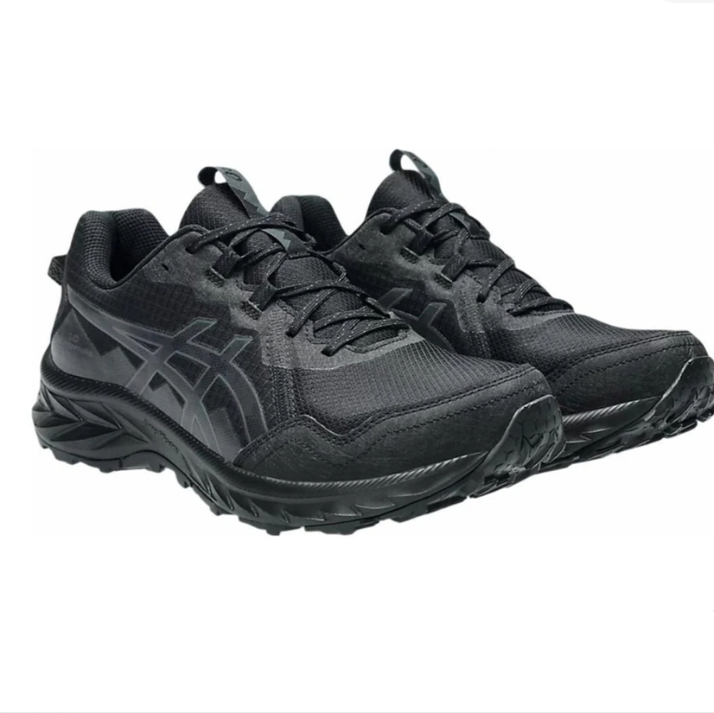 Size 7.5 Extra Wide ASICS Men's Gel-Venture 10 Trail Sneakers Black Shoes New
